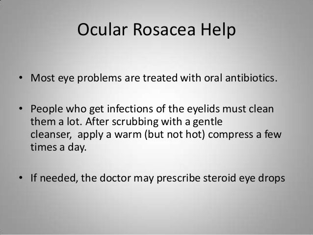 rosacea eye drops rosacea eye drops